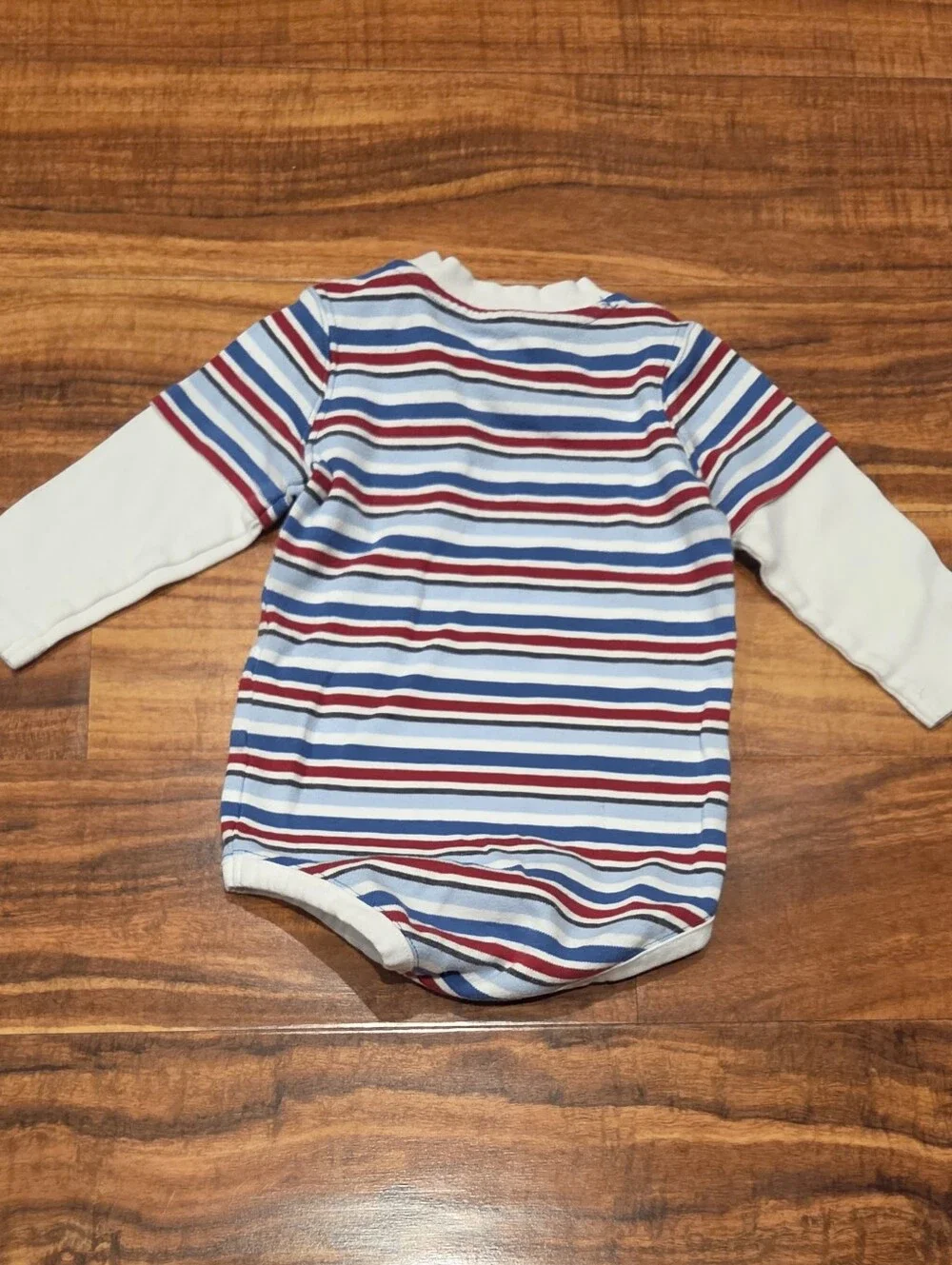 Gymboree EUC 18-24 Blue/Red Striped Bodysuit, Corduroy Pants & Airplane Sweater